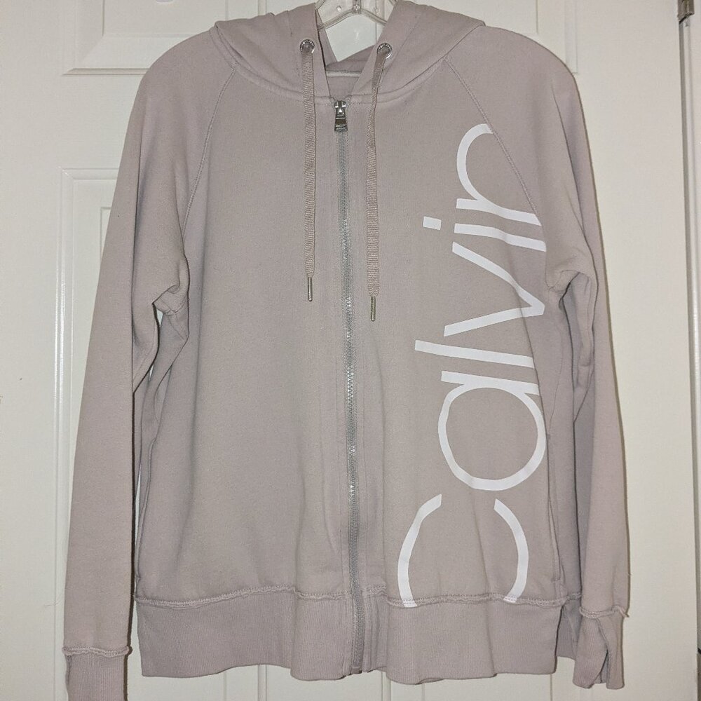 Calvin Klein Performance Zip-Up Hoodie & Joggers Set – Size Medium